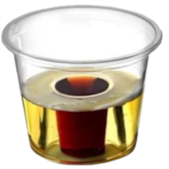 Bomb Shotglas til Jægerbomb - 50 stk. Festtilbud!