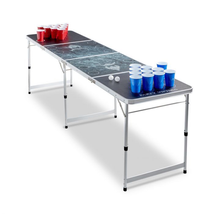 Beer Pong Bord - Officielle Mål til Festen!