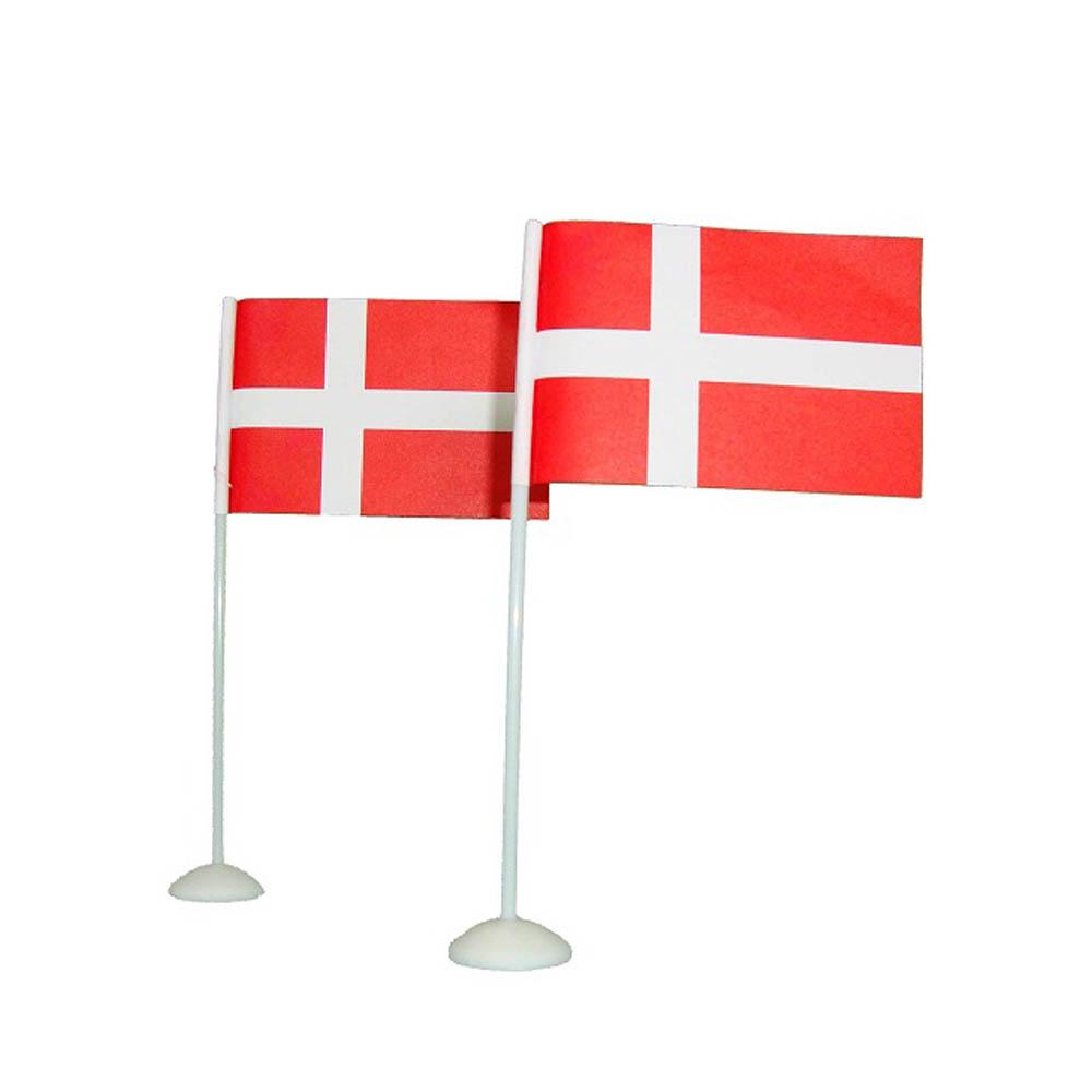 Dansk Design Bordflag – 8 Stk til Festlige Anledninger