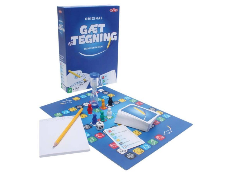 Gæt En Tegning - Sjovt Brætspil til Festlige Stunder!