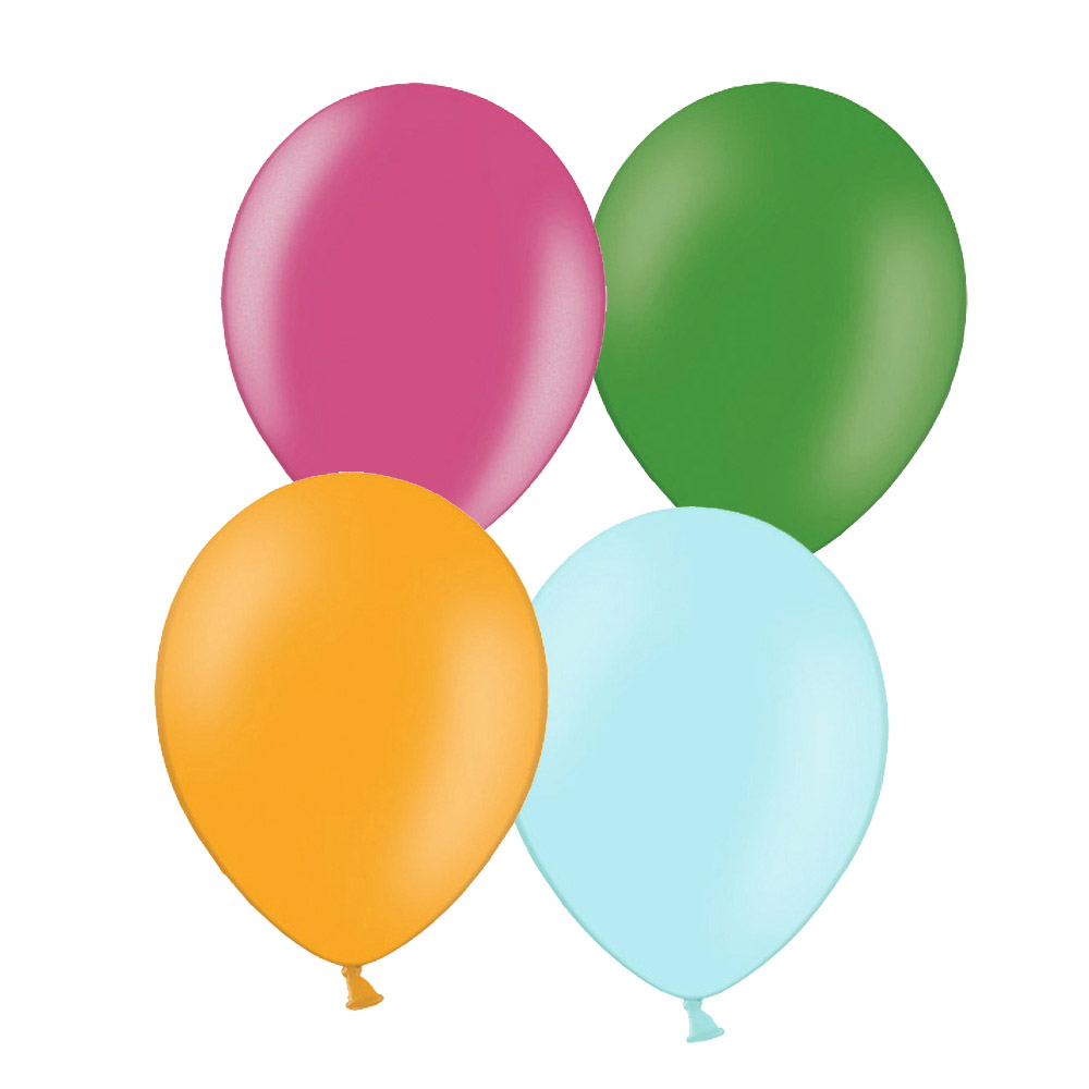 Farverige Maxi Balloner 46 cm – Festlig Dekoration