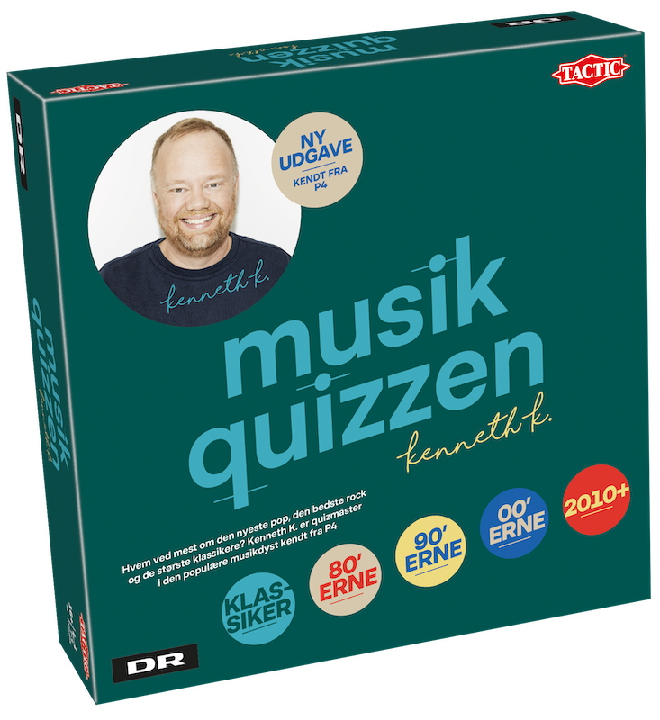 Musikquizzen Brætspil - Sjov underholdning til fest!