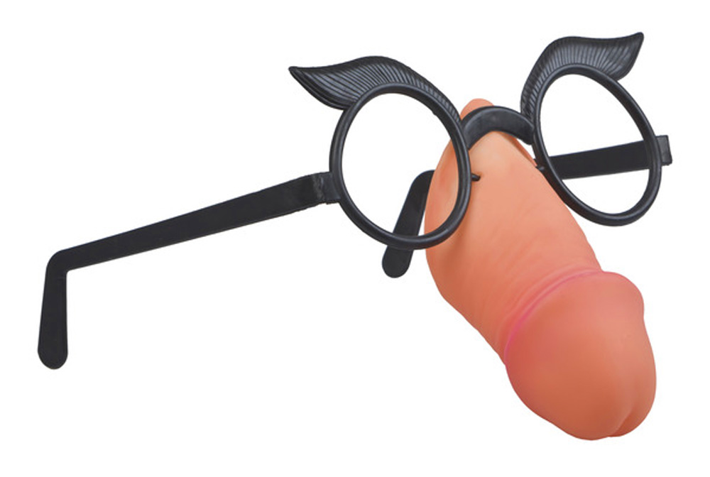 Sjove Festbriller med Penisdesign - Skab Latter til Fester!