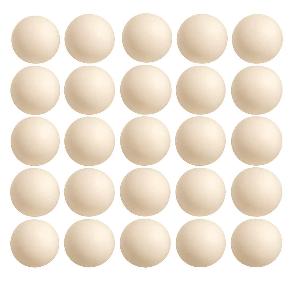 25 Stk Beerpong Bolde