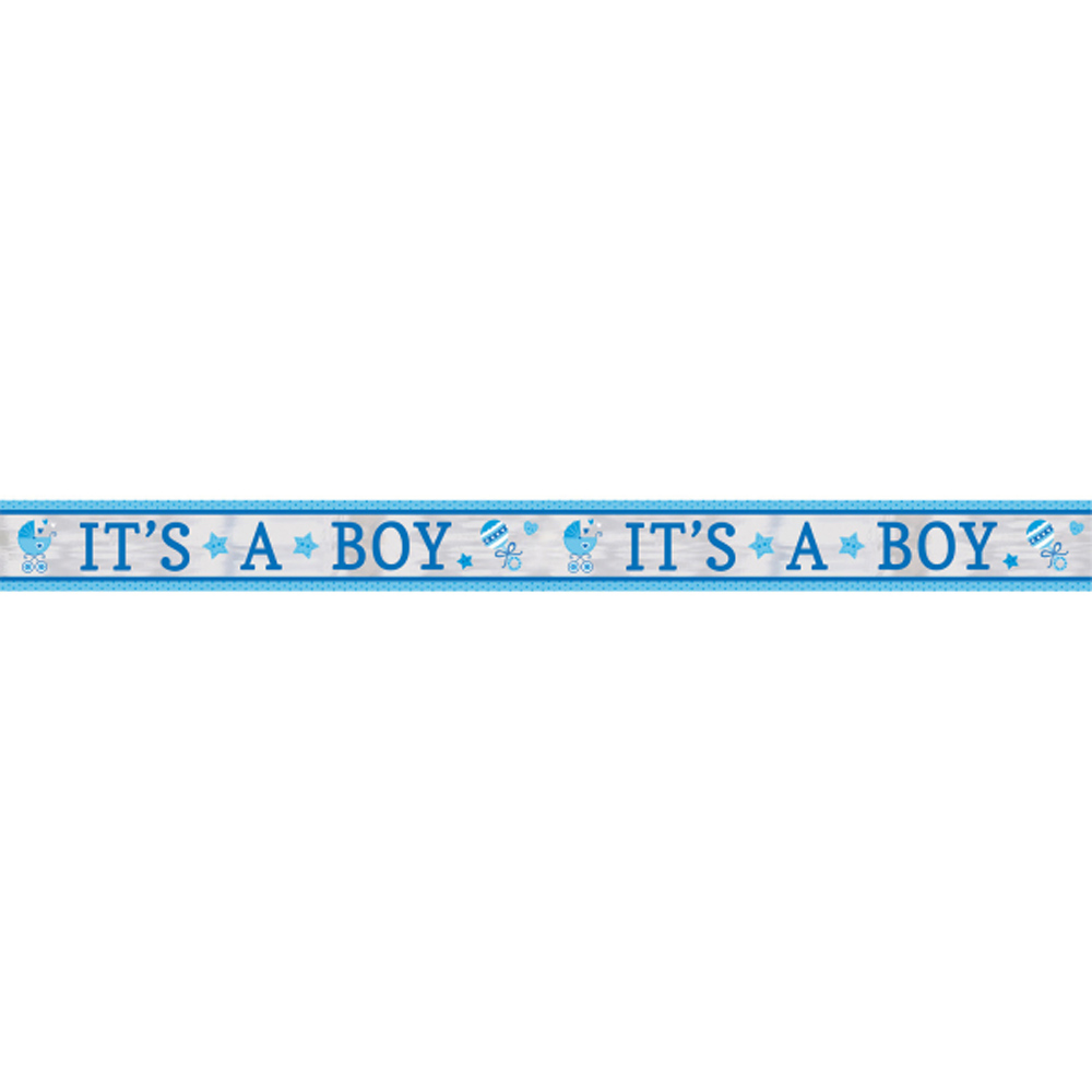Babyshower Foliebanner – 7,62 Meter Festlig Dekoration