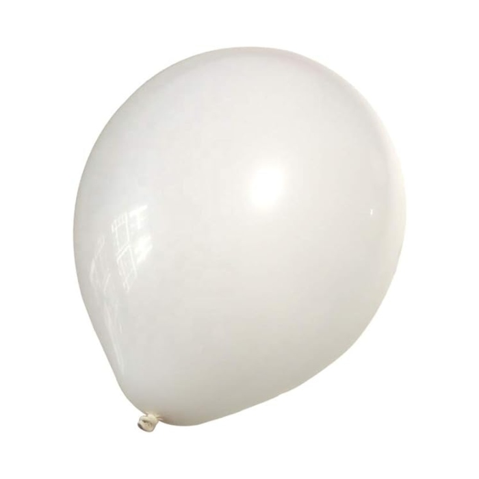 Hvide Balloner - Pakke med 10 Stk. til Festen
