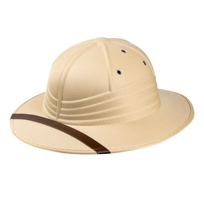 Beige Jungle Safari Hat - Udsalg på PartyVikings.dk