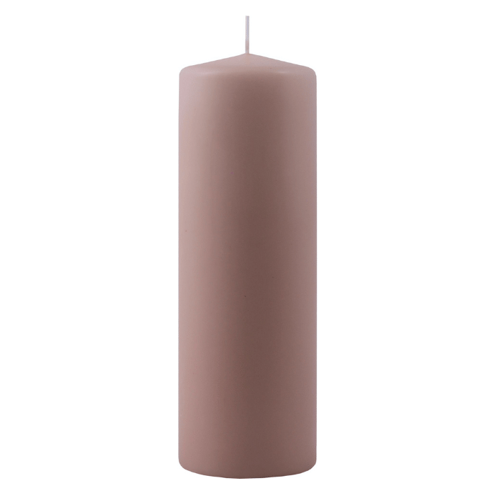 Bloklys i Sand - 6x18 cm til Festlige Anledninger