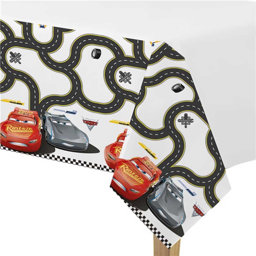 Cars Plastikdug – Lynet McQueen til Festbordet!