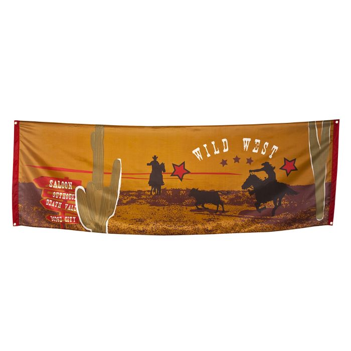 Cowboy Vilde Vesten Banner 220x74 – Fantastisk tilbud!