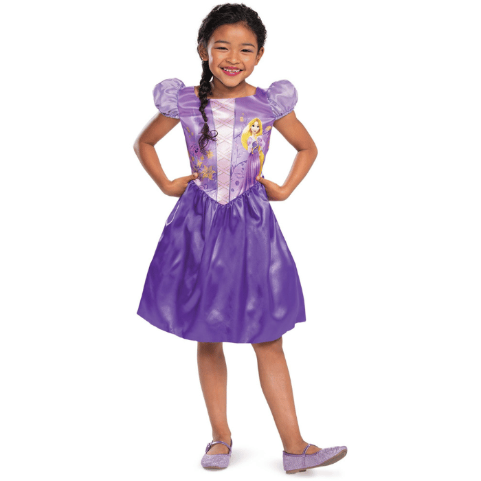 Disney Rapunzel Kostume til Børn - Fantastisk Tilbud!