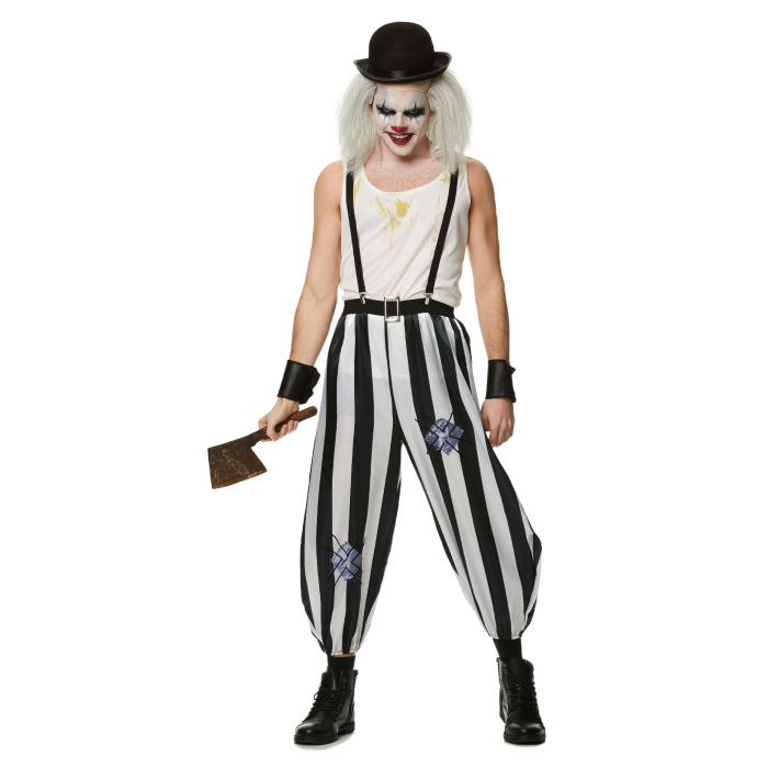 Dræber Klovn Kostume til Mænd - Fantastisk Halloween Tilbud!