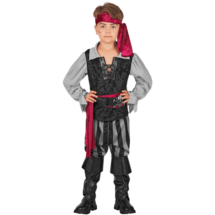 Farligt Piratkostume til Børn - Perfekt til Fest!