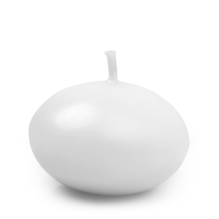 Flydende Hvide Lys - Ø4 cm, Perfekt til Fest!