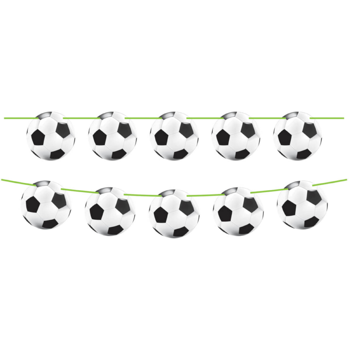 Fodbold Guirlande til Fest - Perfekt til Sportsevents!