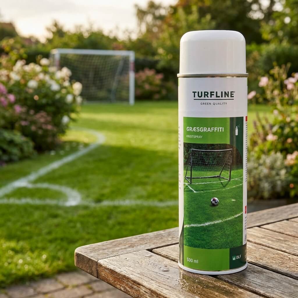Fodbold Linje Markeringsspray Hvid 500   Turfline