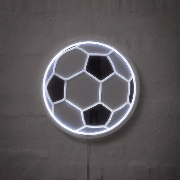 Fodbold Neon Led Skilt 32