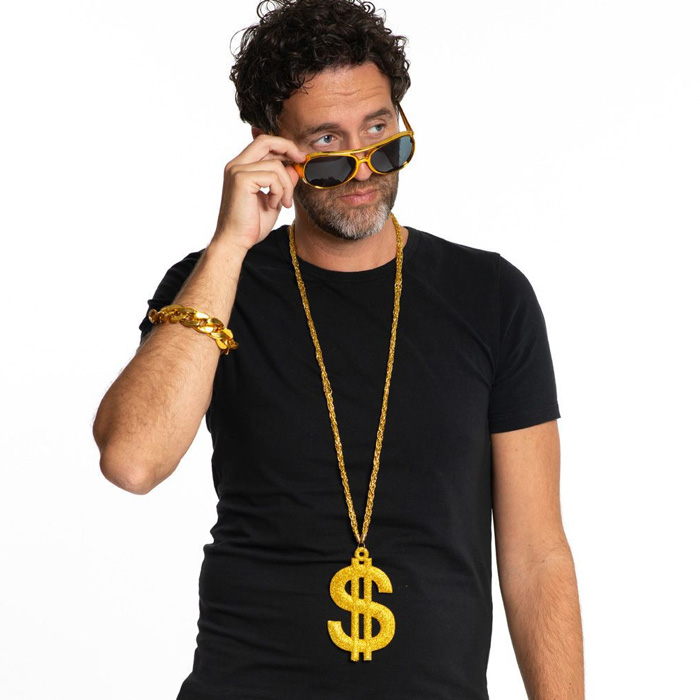 Gangster Sæt   Guld Inkl    Dele