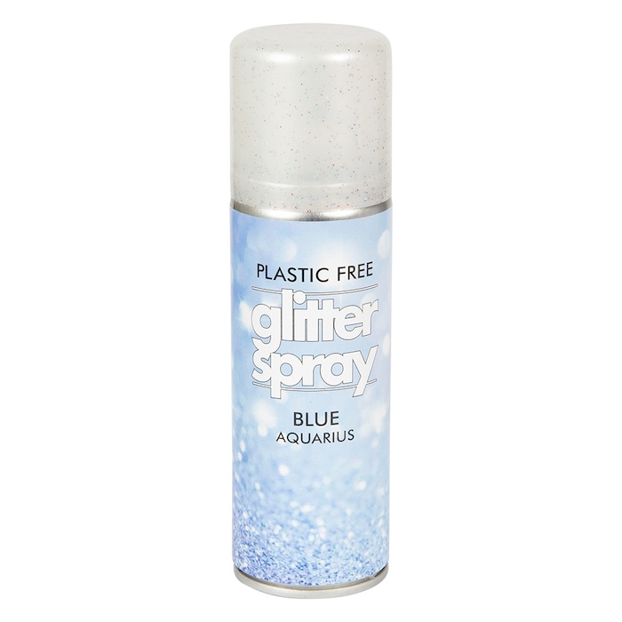 Glitterspray Til Krop Hår 125 Blå