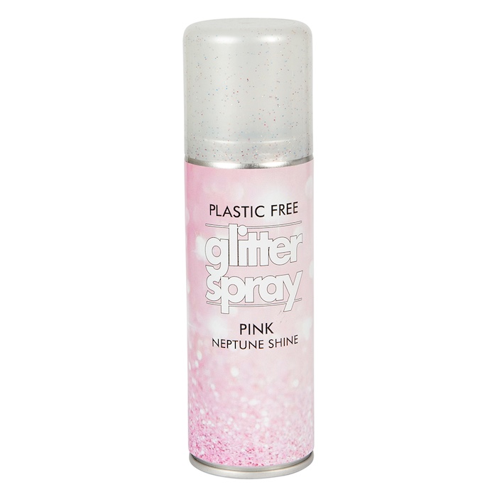 Glitterspray til Krop og Hår - Pink Festlig Glimmer 125 ml
