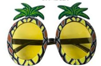 Hawaii Solbriller med Ananas - Perfekt til Fest!