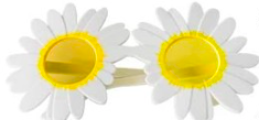 Hippie Solbriller Tusindfryd - Festbriller til Fester