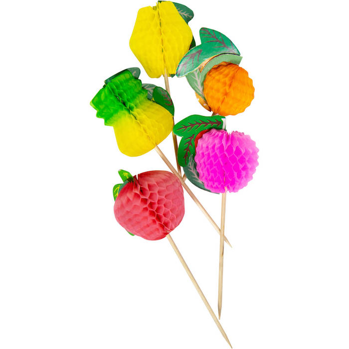 Farverige Honningkager Frugt Træpinde – Festens Must-Have!