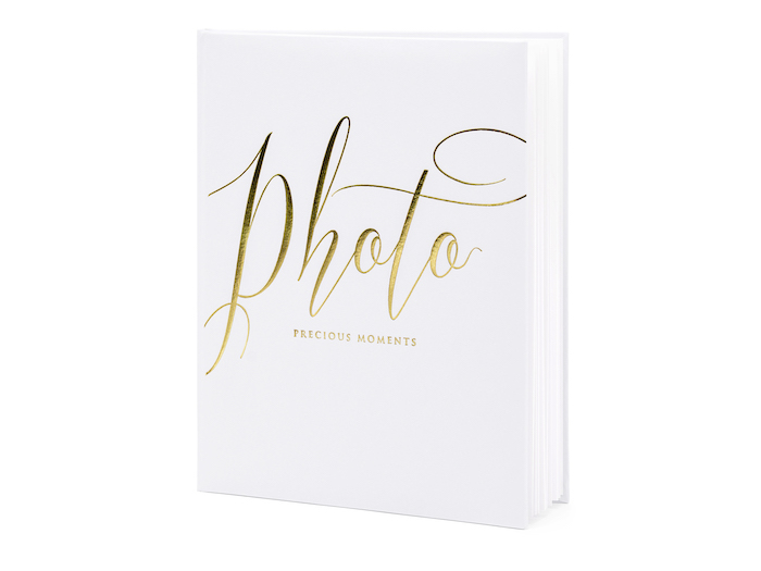 Hvidt "Precious Moments" Fotoalbum til uforglemmelige minder