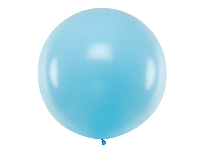 Kæmpe Pastel Lyseblå Ballon   Meter