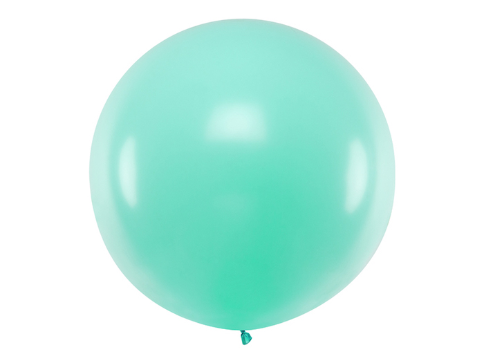 Kæmpe Pastel Mint Ballon - Perfekt til festpynt!