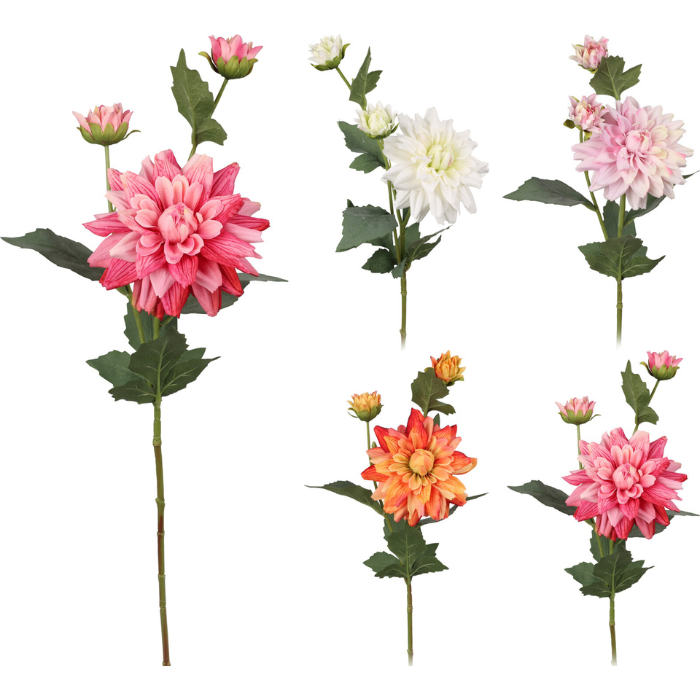Kunstig Dahlia   Stilk 20