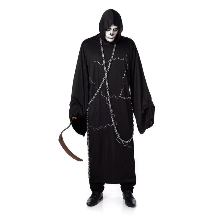 Mysteriet Manden Med Leen Kostume Til Mænd