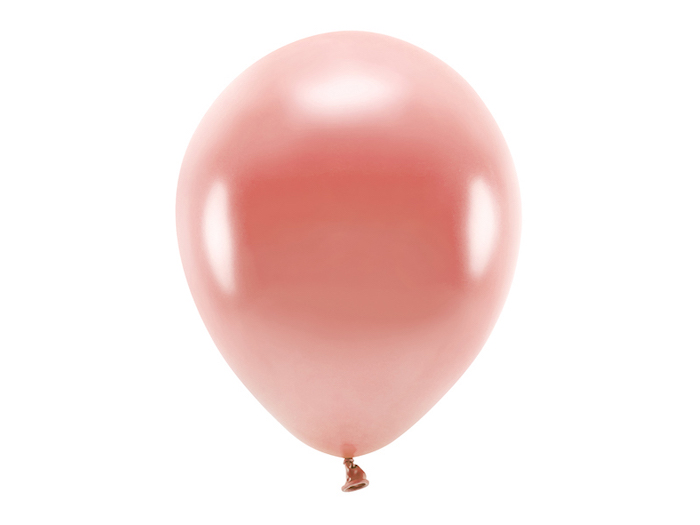Metallic Rose Gold Balloner - 10 stk. til festlige anledninger
