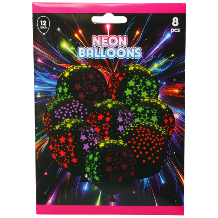 Neon Balloner 8x 30