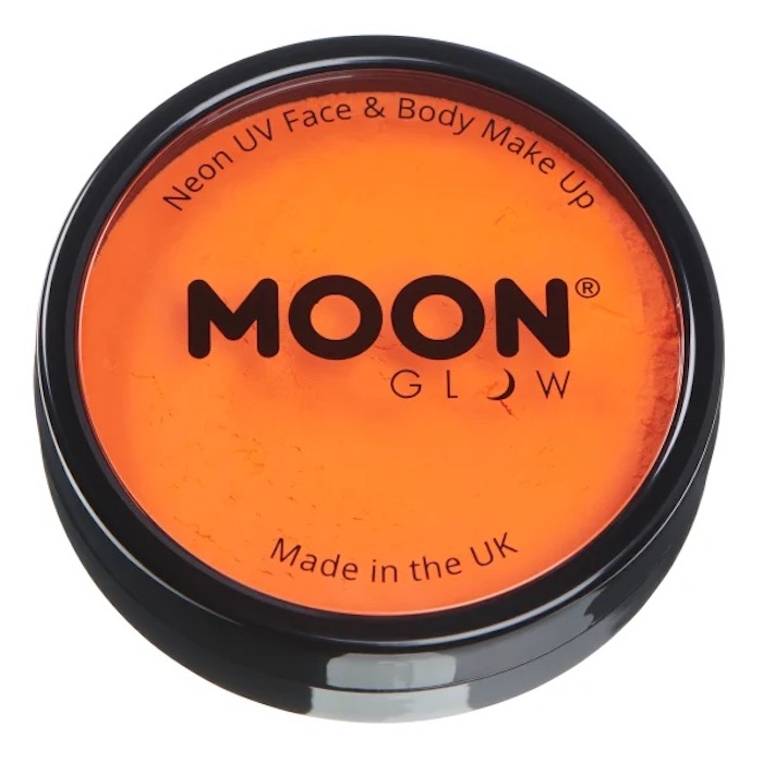 Intens Orange Neon Ansigts- og Kropsmaling fra Moon Creations