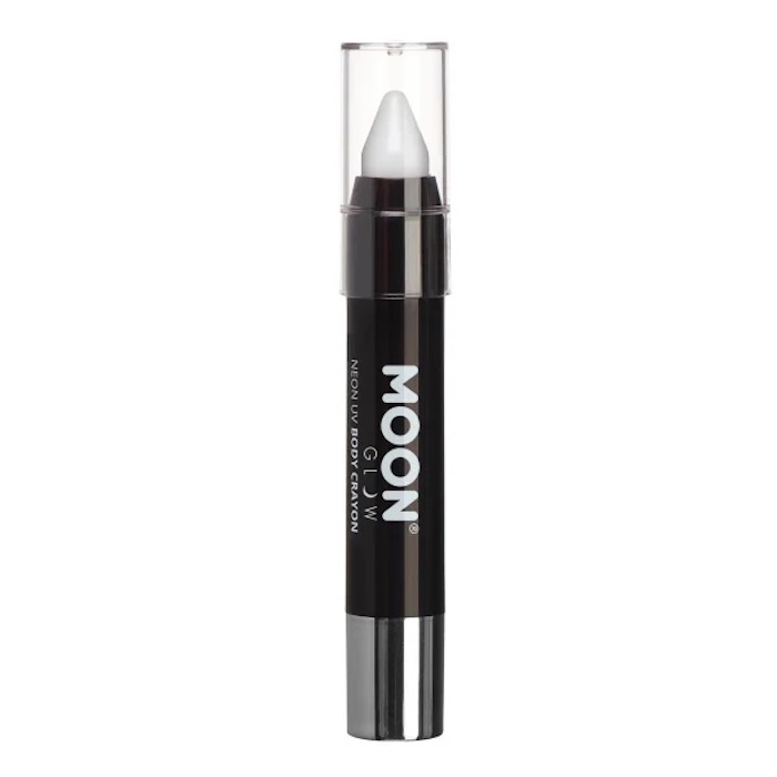 Neon UV Krops Stift i Hvid fra Moon Creations