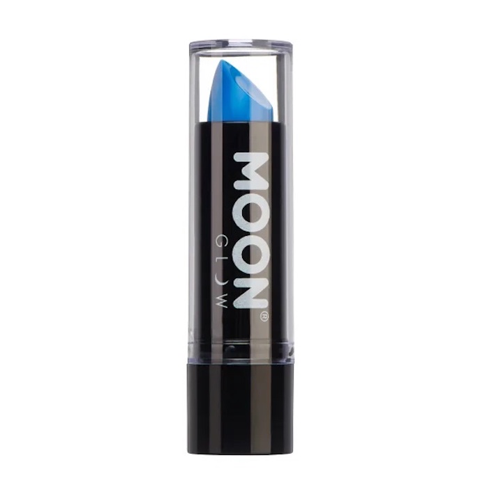Neon UV Læbestift Intens Blå fra Moon Creations