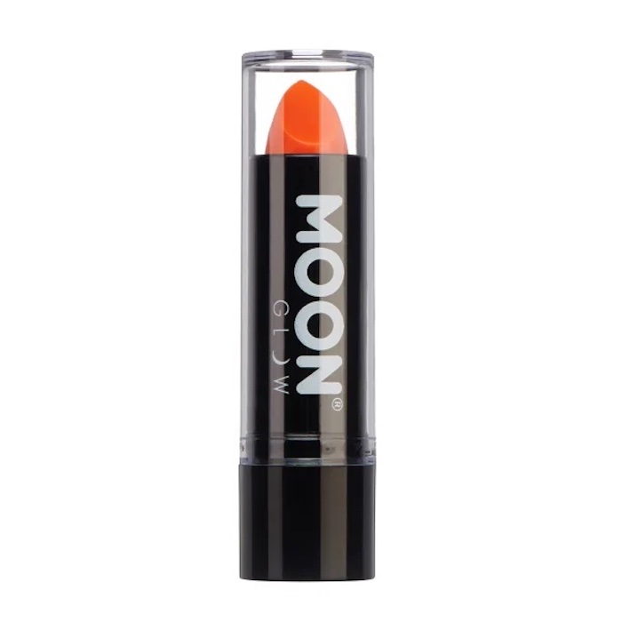 Neon UV Læbestift Intens Orange 23 - Festlig Makeup!