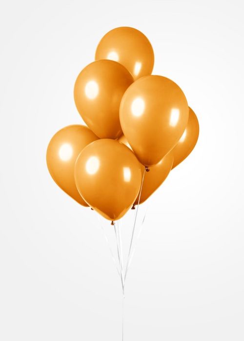 Orange Balloner 100 stk. – Ideelle til festlige begivenheder!