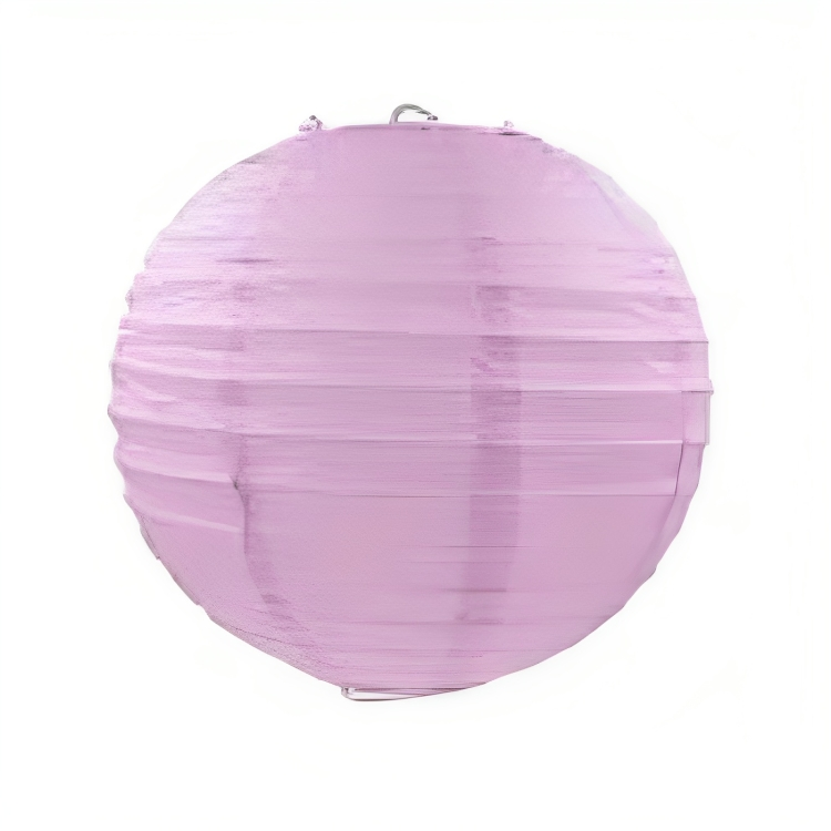Pastel Lilla Papir Lanterne - Perfekt til Festdekor!