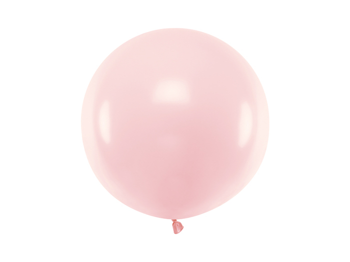 Pastel Lyserød Ballon - Ø60 cm til Festlige Anledninger