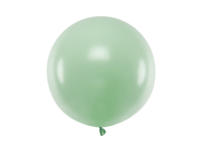 Pastel Pistache Ballon 60 cm - Fantastisk tilbud!