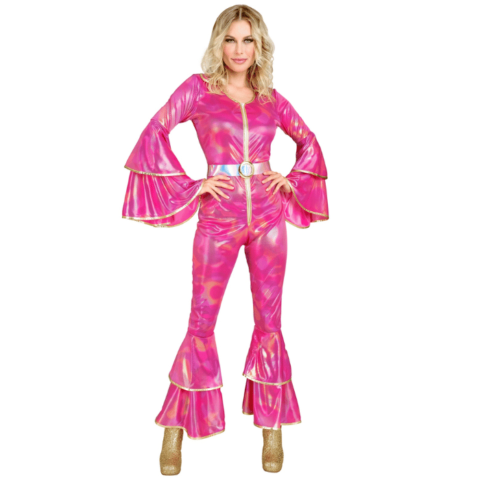 Pink Disco Kostume til Kvinder - Festlighed i Fokus!