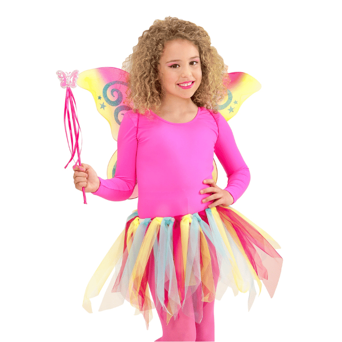 Pink Fe Kostume til Børn - Fantastisk Tilbud!