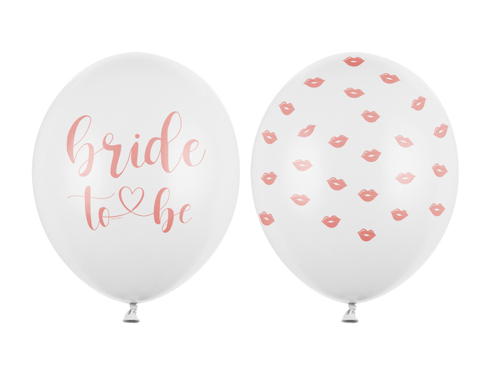 Bryllupsballoner - Bride To Be - 50 stk. 30 cm