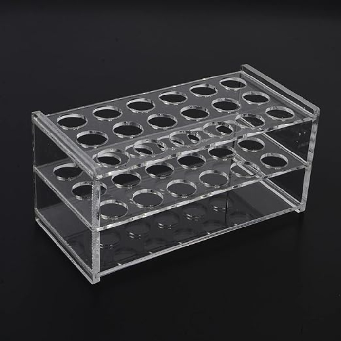 Reagensglasstativ til 18 glas – Fantastisk tilbud!