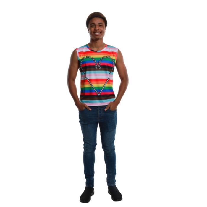 Regnbuefarvet Pride Tanktop