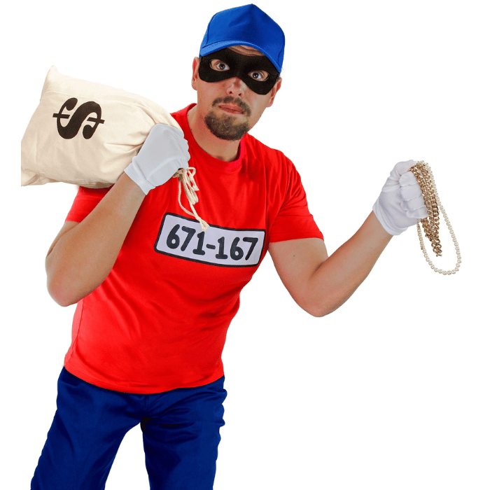 Røver Unisex Kostume - Festligt og Sjovt Tema!