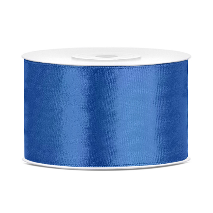 Satinbånd Blå 38mm 25