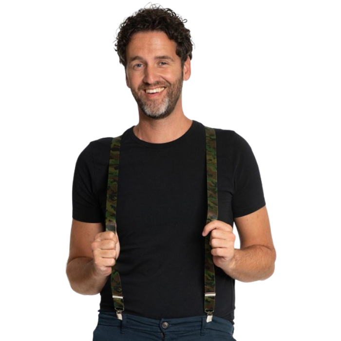 Kamuflage Seler – Unisex til Festen! Unik Stil og Komfort!